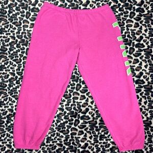 Victoria’s Secret Pink Jogger Sweatpants 
💖💚